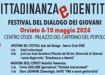 Conto alla rovescia per il Festival del Dialogo dei Giovani 2024 sul tema “Cittadinanza e Identità”