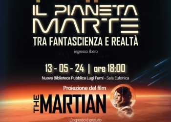 “Marte tra fantascienza e realtà”, due appuntamenti a maggio presso la biblioteca Fumi