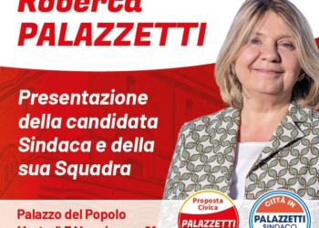 Appuntamento con gli elettori: Roberta Palazzetti presenterà il suo programma e le liste che la sostengono
