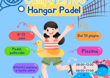 Aperte le iscrizioni ai campi estivi all’Hangar Padel di Orvieto. Divertimento e sport per ragazzi da 6 a 13 anni