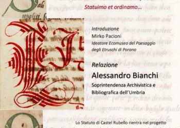 “Lo Statuto di Castel Rubello” e digitalizzazione. Se ne parla con Alessandro Bianchi