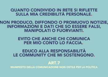 NOVA lancia l’appello ai candidati sindaci: sottoscriviamo il Manifesto della comunicazione non ostile per la politica