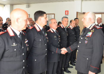Il comandante generale dell’Arma dei Carabinieri in visita al comando provinciale