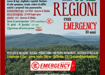 Anello delle tre Regioni con Emergency