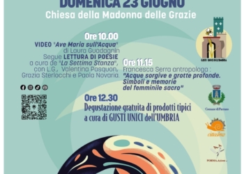 Il 22 e 23 giugno si terrà a Parrano la Festa dell’Acqua