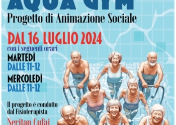 Aqua Gym, dal 16 luglio il nuovo corso del progetto “Borghi d’Argento”