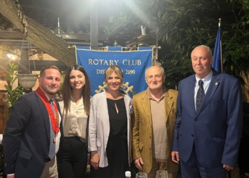 Rotary Club Orvieto, evento annuale del passaggio della campana. E’ Massimo Toppi il nuovo Presidente