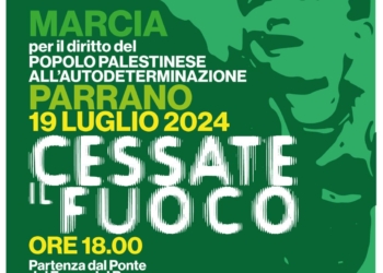 “Cessate il fuoco”: marcia per il diritto del popolo palestinese all’autodeterminazione