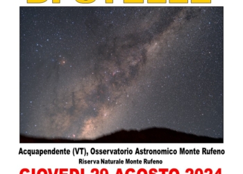 “Per un pugno di stelle” all’Osservatorio Astronomico Monte Rufeno