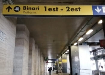 In fase conclusiva i lavori per la pensilina dei binari 1-2 Est alla stazione Roma Termini
