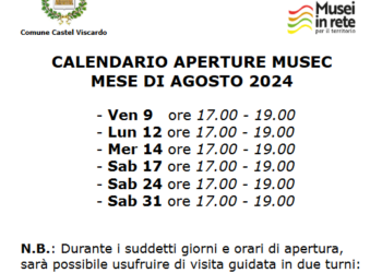 Agosto al Museo Etnografico e del Cotto (MuSeC) di Castel Viscardo