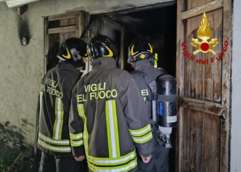 Incendio appartamento a Castel Giorgio