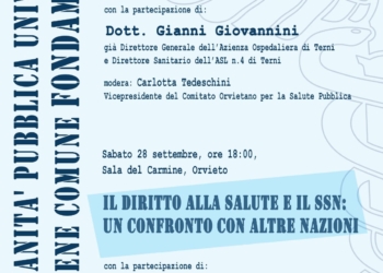 Comitato Orvietano per la Salute Pubblica, prossimi impegni e iniziative