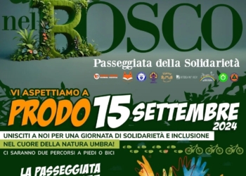 “CiCasco nel bosco”: a Prodo la passeggiata della solidarietà