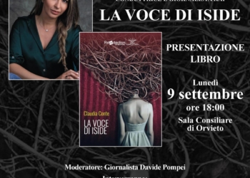 “La voce di Iside”: Claudia Conte presenta il nuovo libro sul disagio e la violenza giovanile