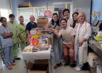 Si rafforza il progetto di collaborazione tra la libreria “Giunti al punto” e la U.O. di Pediatria