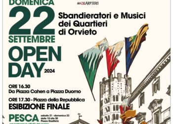 Open day per gli Sbandieratori e Musici dei Quartieri di Orvieto  