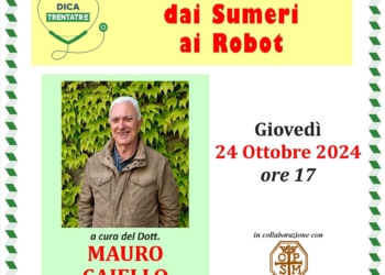 Con il dott. Mauro Caiello riprendono gli incontri UniTre dedicati alla medicina