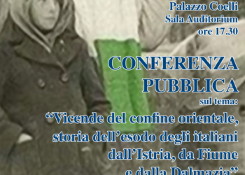 Conferenza a Orvieto sull’Esodo Giuliano-Dalmata: “Vicende del Confine Orientale”