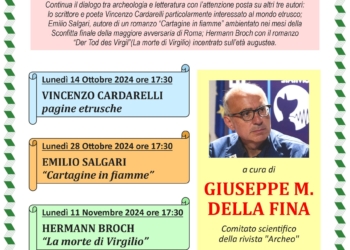 La storia antica dell’archeologo Giuseppe Della Fina principia i corsi del nuovo anno accademico UniTre