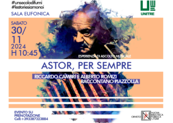 “Astor per sempre”: Riccardo Cambri e Alberto Romizi con l’UniTre per la festa dei 93 anni della biblioteca Fumi