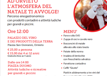 Ad Orvieto si attende il Natale con un’esperienza di gusto e divertimento per tutta la famiglia