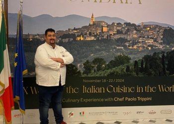 IX edizione della Settimana della Cucina Italiana nel Mondo, lo chef Paolo Trippini rappresenta l’Umbria