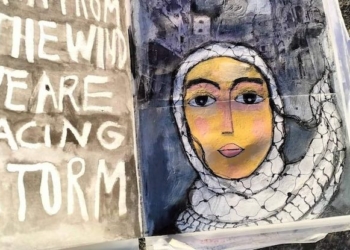 “Be my voice, un diario per Gaza”, la mostra di Marcella Brancaforte e Alhassan Selmi al BiPop