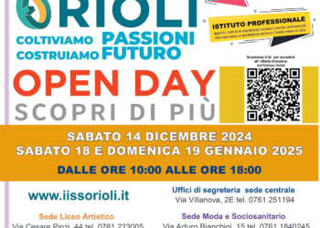 Open day all’Istituto superiori Orioli