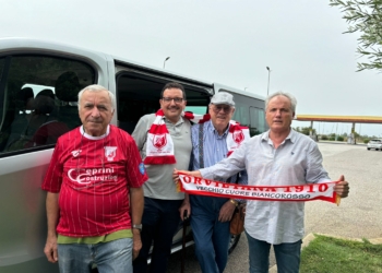 Tifosi Orvietana in trasferta” con Enrico Maggi e altri sportivi di razza