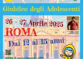 Giubileo degli Adolescenti, aperte le iscrizioni nella Diocesi di Orvieto-Todi