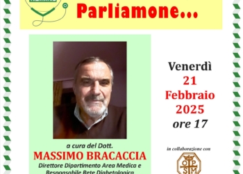“Dica 33”: per la rassegna UniTre si parfla di diabete con il dott.Bracaccia