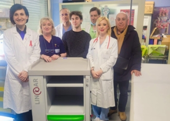 Santa Maria della Stella, carrello per la visita pediatrica e neonatale donato al reparto di Pediatria