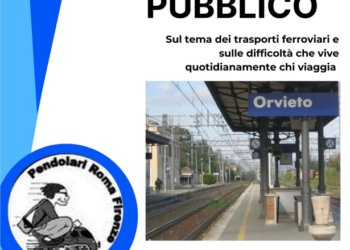 Trasporti ferroviari e disagi: incontro pubblico dei pendolari del Comitato Roma Firenze