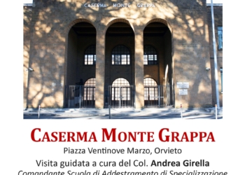 “Tesori dell’urbe”, l’UniTre in visita alla Caserma Monte Grappa