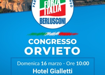 Domenica 16 marzo il primo congresso comunale di Forza Italia