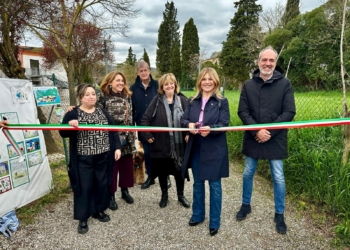 Inaugurato il nuovo Giardino del Fosso dell’Abbadia pensato dai bambini e dai residenti di Orvieto scalo