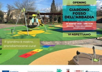 Giardino del Fosso dell’Abbadia: taglio del nastro venerdì 27 marzo