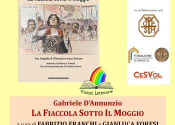 La fiaccolata sotto il Moggio: Gabriele D’Annunzio per “Visioni Letterarie”