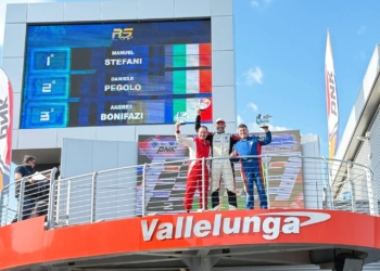 Andrea Bonifazi chiude sul podio un weekend di tensione