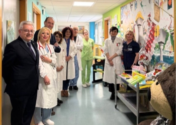 Pasqua 2025, tanti giochi e uova di cioccolato per i bambini della Pediatria di Orvieto