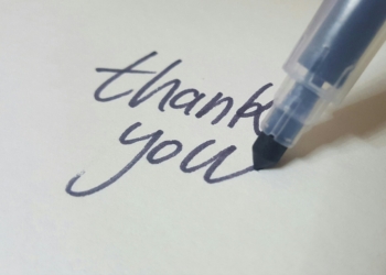 Lettera di encomio e ringraziamento alla dott.ssa Margaritelli e ai professionisti dell’Hospice di Terni  