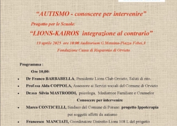 “Autismo. Conoscere per intervenire”