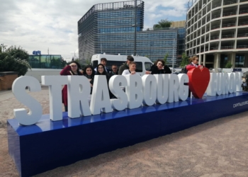 Giornata dell’Europa, gli studenti dell’Agrario di Fabro in visita al Parlamento Europeo di Strasburgo