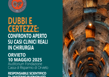 “Dubbi e certezze: confronto aperto su casi clinici reali in chirurgia”: a Orvieto congresso medico interregionale
