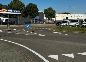 Rinnovata la segnaletica stradale nella zona industriale di Fontanelle di Bardano