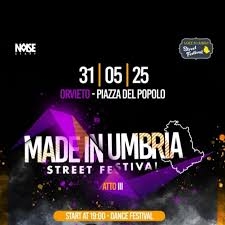 “Made in Umbria Street Festival”, il 31 maggio terzo atto in Piazza del Popolo