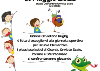 “OrvietOvale – 1° School Day Game”: finalmente in scena mercoledì 21 maggio