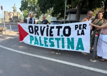 Il grido condiviso di Orvieto: salviamo Gaza! Un corteo con 500 persone
