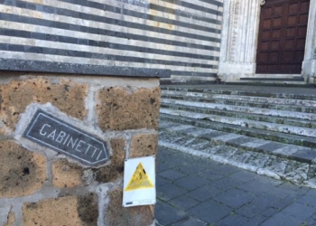 La situazione dei bagni pubblici a Orvieto